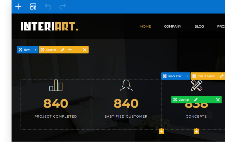 Create content effortlessly with <em>WP Bakery</em> Page Builder